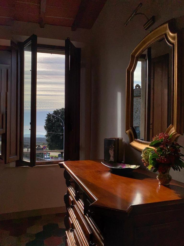 House With A View In Tuscany San Gusme Exterior foto